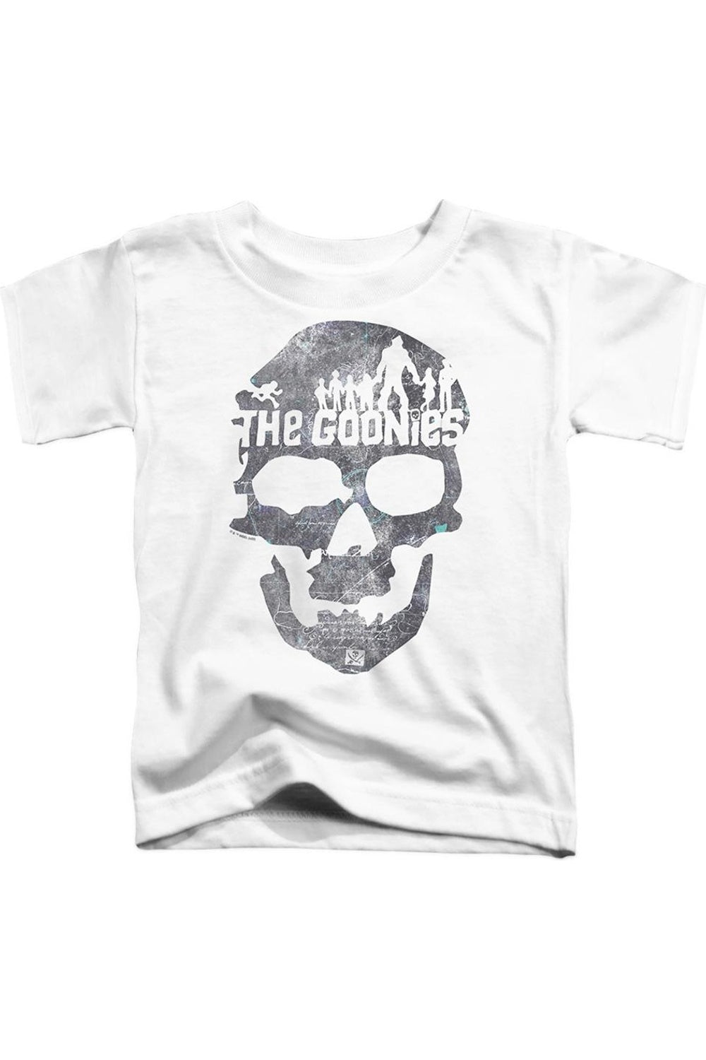 

Футболка с черепом из "Балбесов" 2 для малышей Gildan, белый