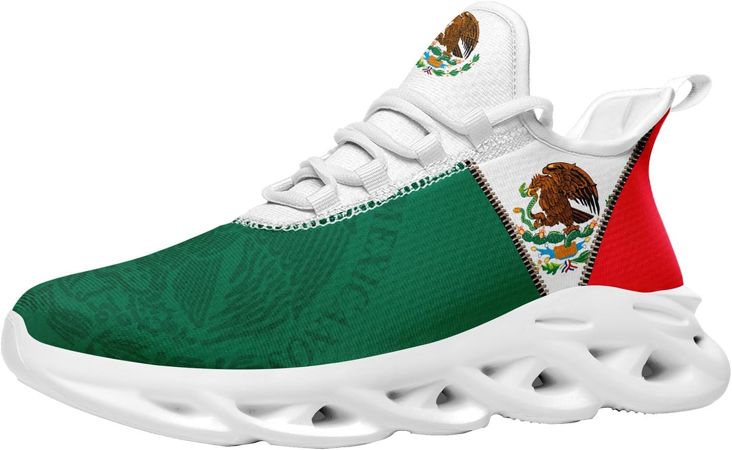 

Мужские кроссовки с мексиканским флагом, женские легкие кроссовки для фестивалей, подарок из Мексики, унисекс, беговые, спортивные, бейсбольные обувь Awsole, белый/красный/зеленый/коричневый/темно-зеленый
