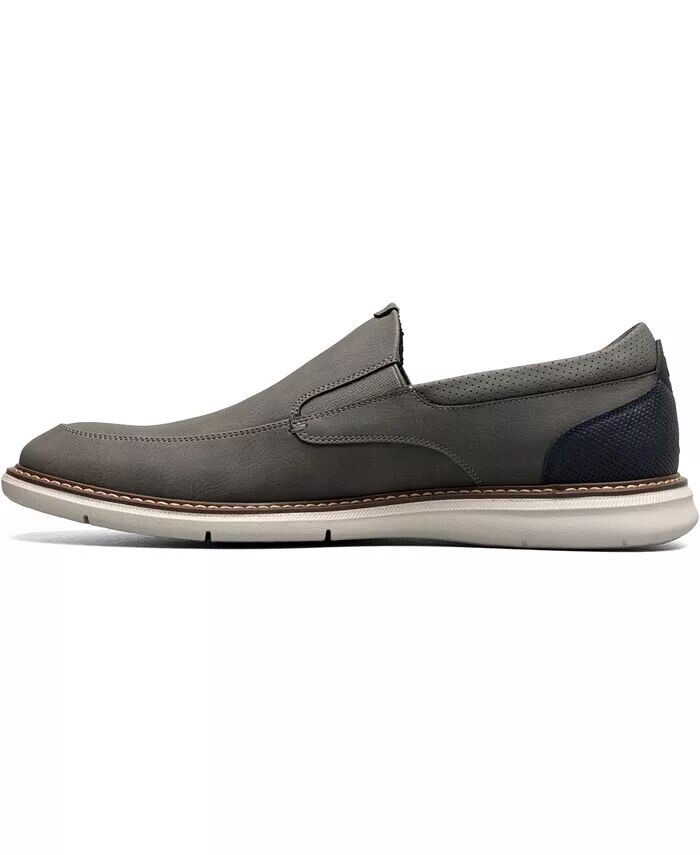 Мужские повседневные туфли Chase Slip On Nunn Bush, серый — фото 3