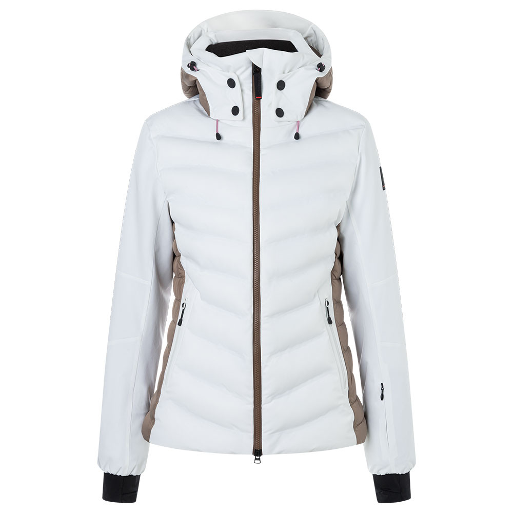 

Утепленная горнолыжная куртка Fire + Ice Janka4 (женская) - зима 2025 года, Off White