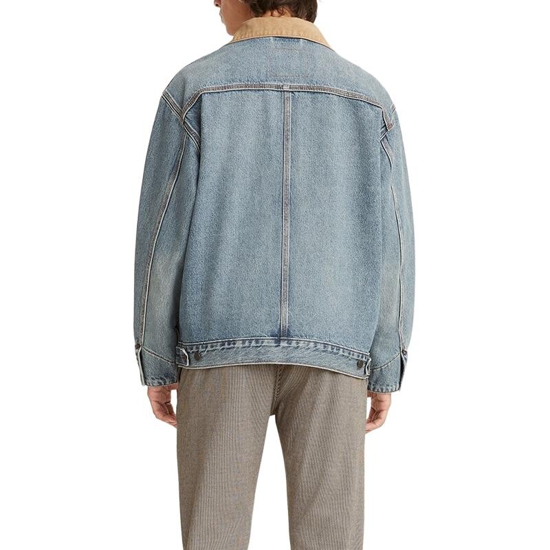 

Джинсовая куртка мужская средне-синий Levis