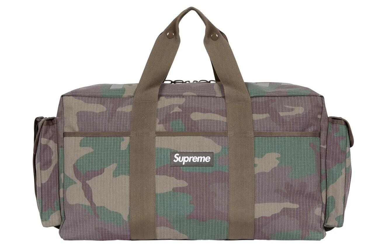

Сумка дорожная Supreme с застежкой-молнией, хаки