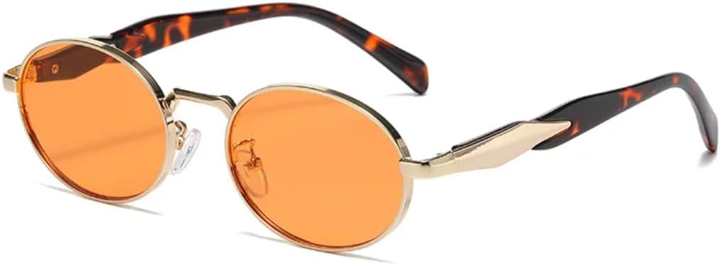 

Солнцезащитные очки с защитой UV400 | Металлическая оправа, градиентная расцветка | Для женщин и мужчин, для занятий спортом на открытом воздухе и путешествий DSVIGF, Orange