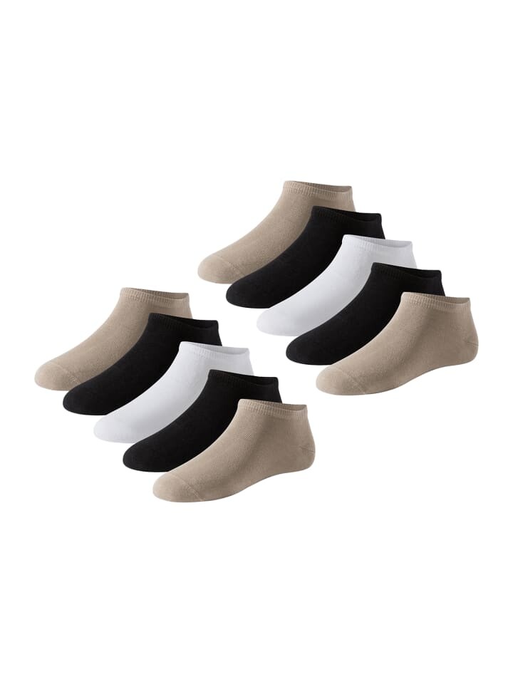 

Носки Schiesser Sneaker comfort, цвет weiß, schwarz, beige