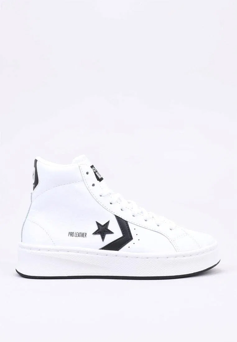 Женские теннисные кроссовки Converse Pro Leather Lift Mid, белые — фото 2