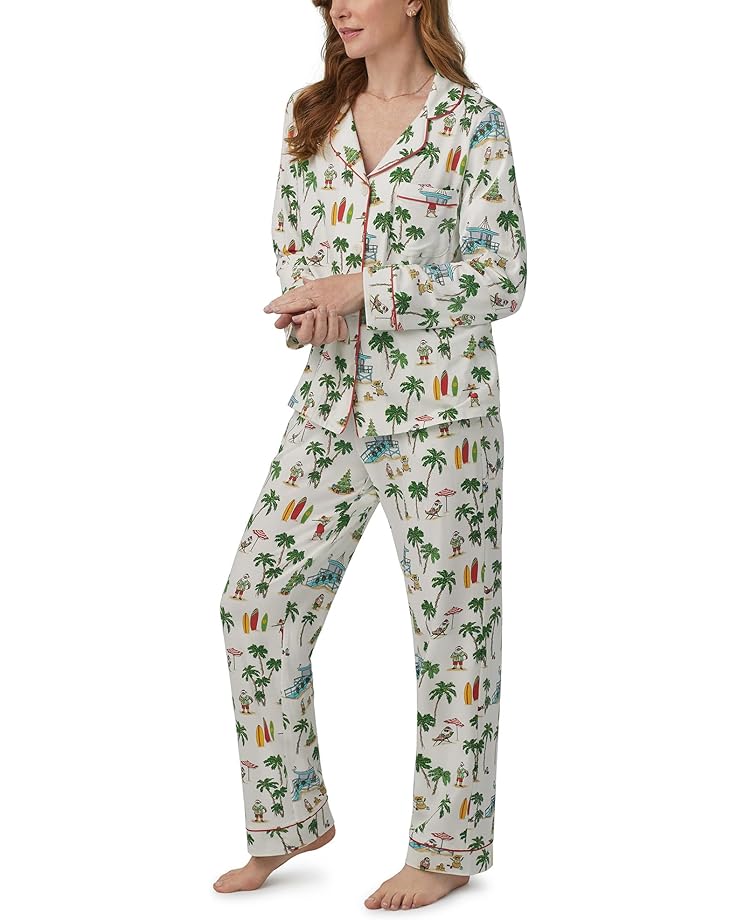 

Пижамный комплект Bedhead PJs Long Sleeve Classic PJ Set, цвет Deck The Palms