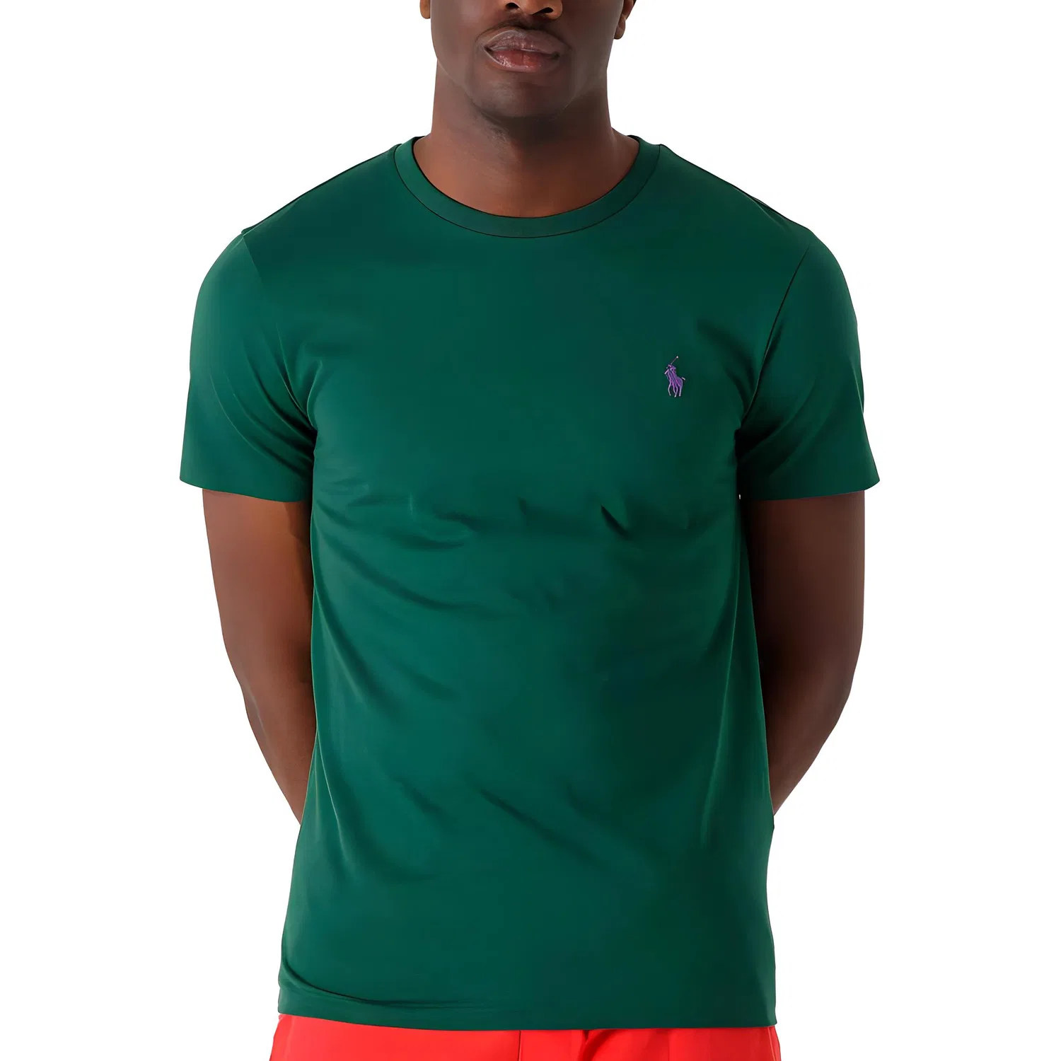 Футболка зеленая Polo Ralph Lauren — фото 4