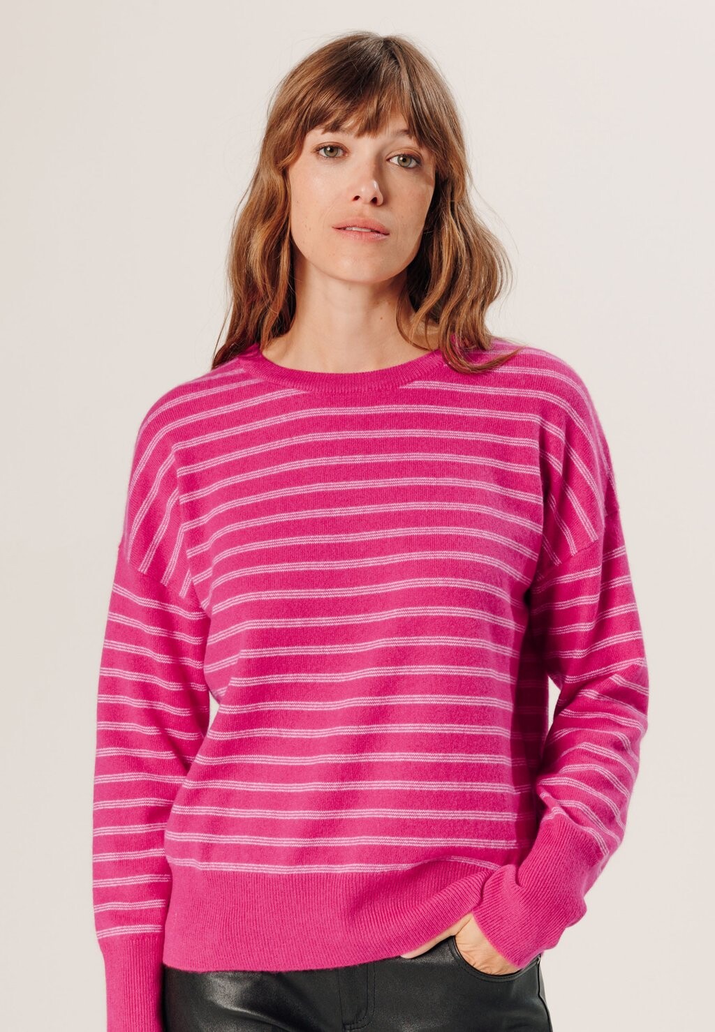 

Джемпер STRIPED Rodier, розовый