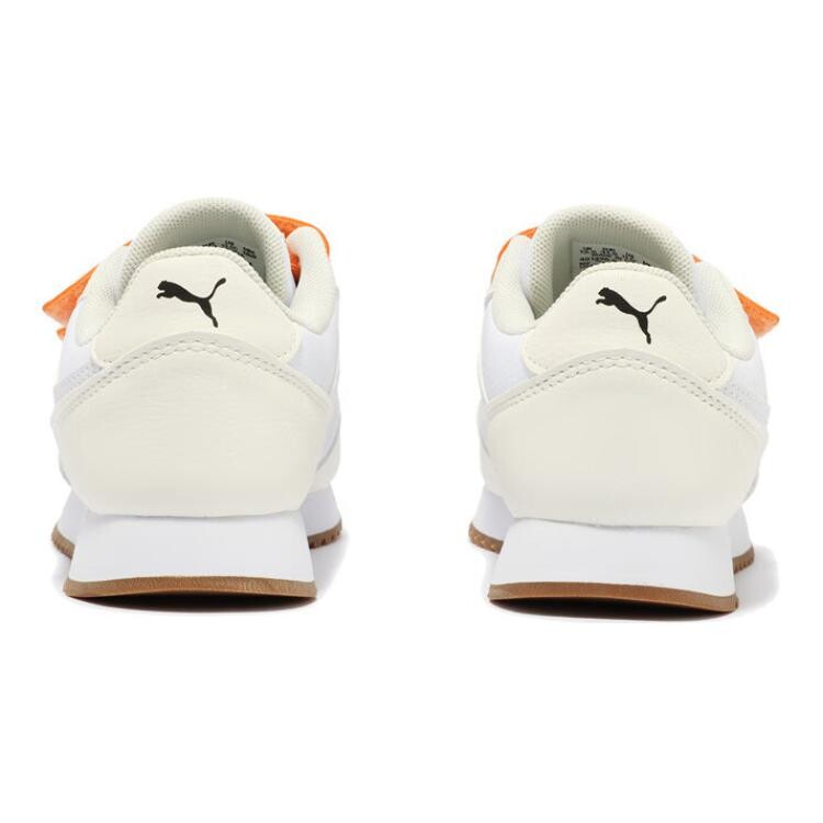 Кроссовки Puma Match Kids Lifestyle Shoes Kids Low-top White/orange, белый/оранжевый — фото 4