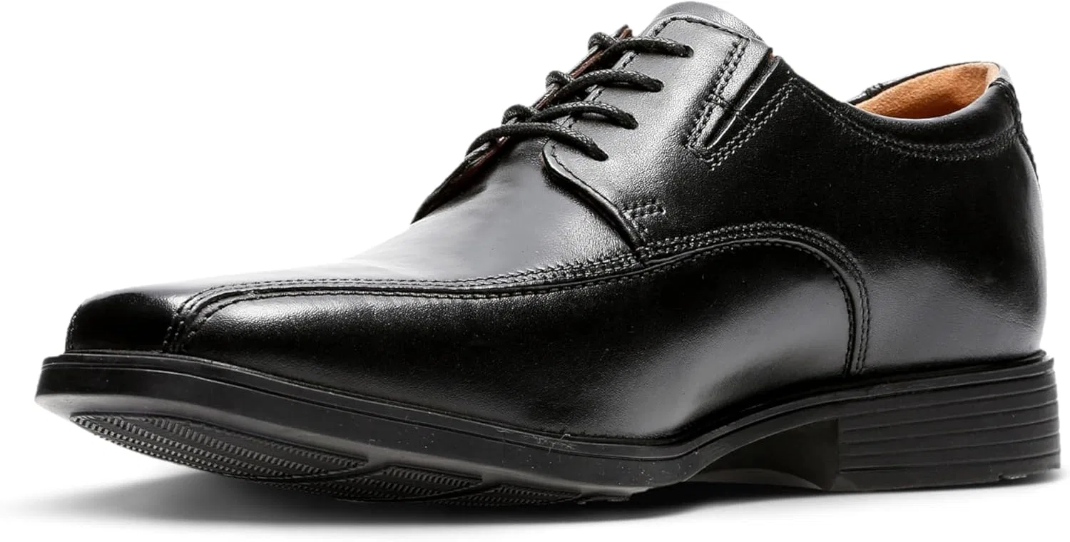 Туфли Clarks Stafford Park5_Derby Men's Shoes, Black (Black Leather)