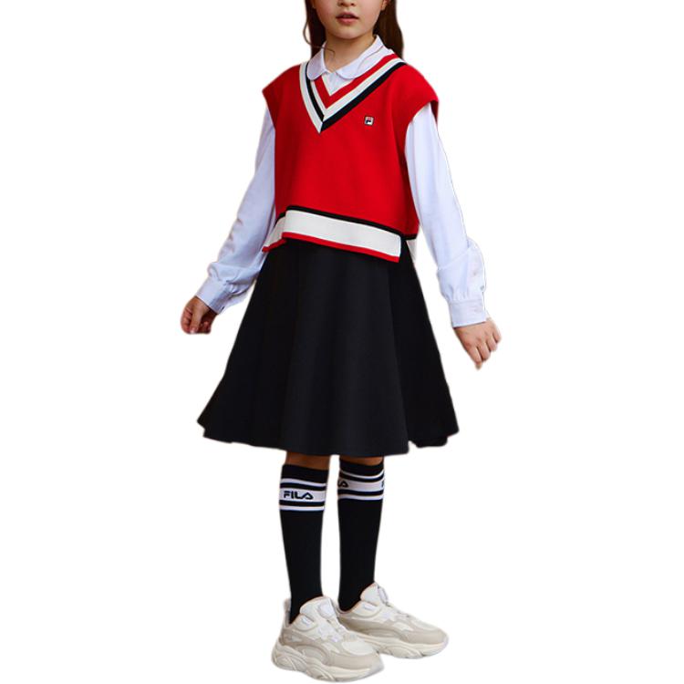 Детский комплект из юбки FILA KIDS, красный — фото 2