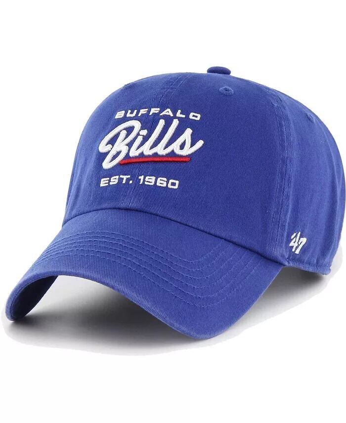 

Женская шапка Royal Buffalo Bills Sidney Clean Up Adjustable '47 Brand