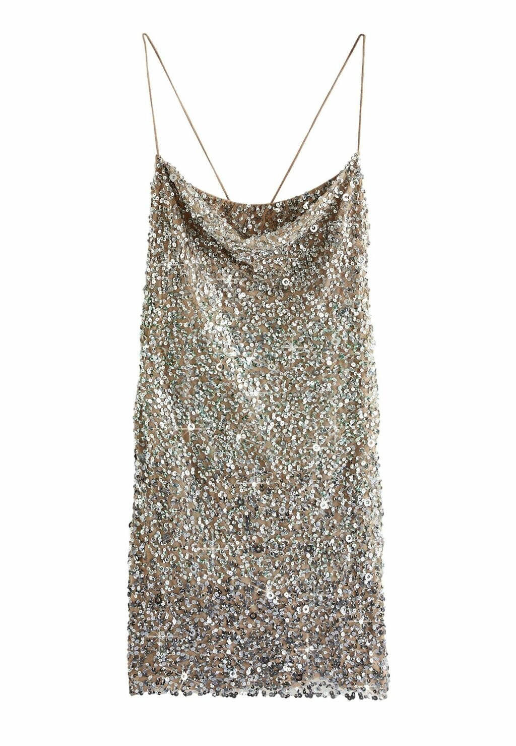 

Коктейльное/праздничное платье SEQUIN CAMI REGULAR FIT Next, бежевый