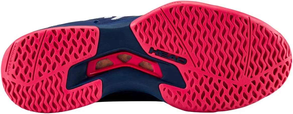 Кроссовки для сквоша Head Sprint Pro, Dark Blue/Azalea — фото 3
