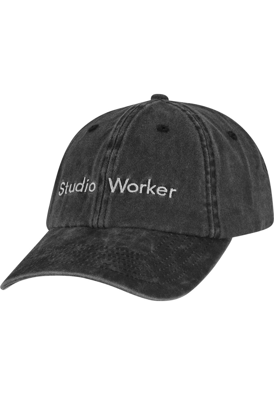 

Бейсболка Pica Pica Studio Worker, черный деним