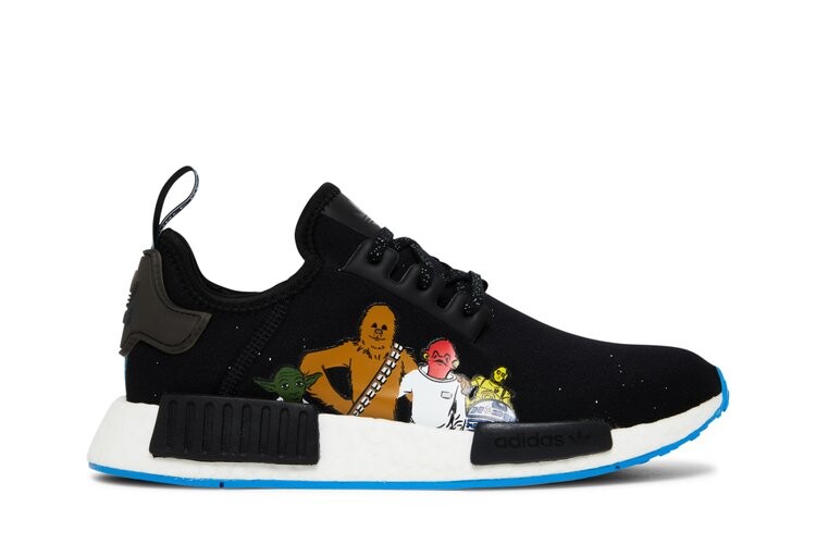 

Кроссовки Adidas Star Wars x NMD_R1 Big Kid, черный