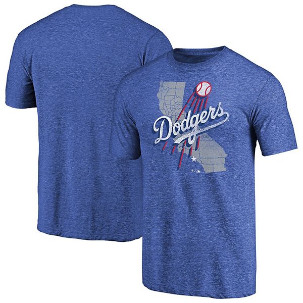 

Мужская футболка royal los angeles dodgers hometown collection la county Unbranded