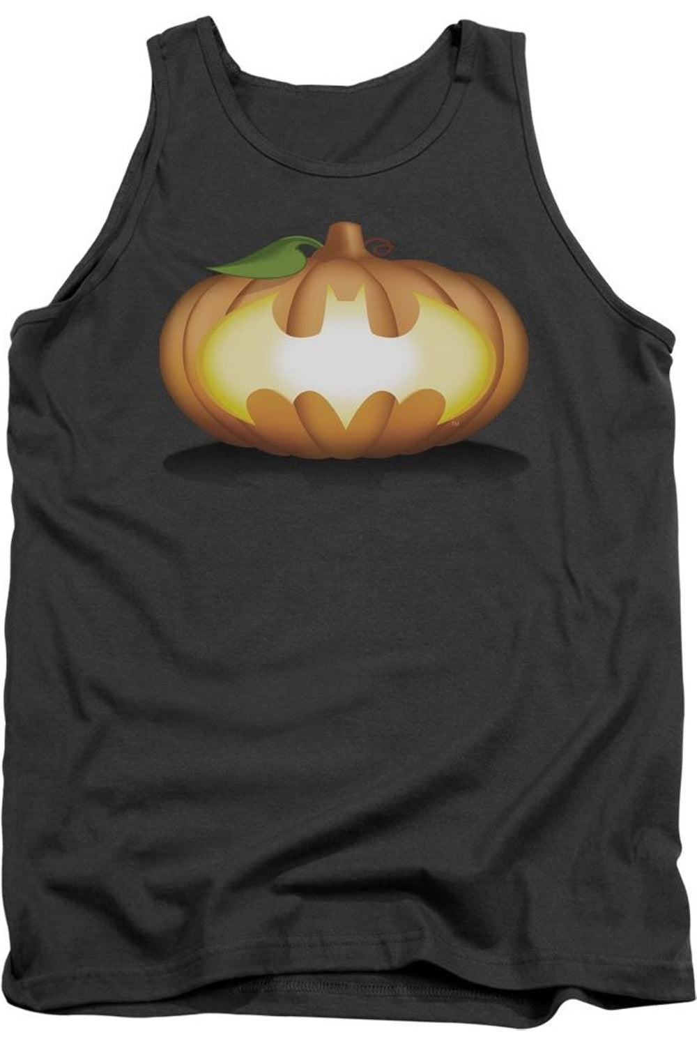 

Майка для взрослых с логотипом Batman Bat Pumpkin Gildan, цвет charcoal