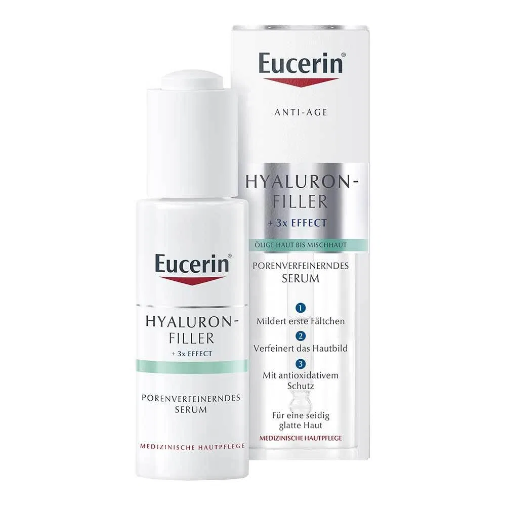 Сыворотка для лица «Hyaluronic Filler Pore Refining Serum» от Eucerin Anti-Age Eucerin