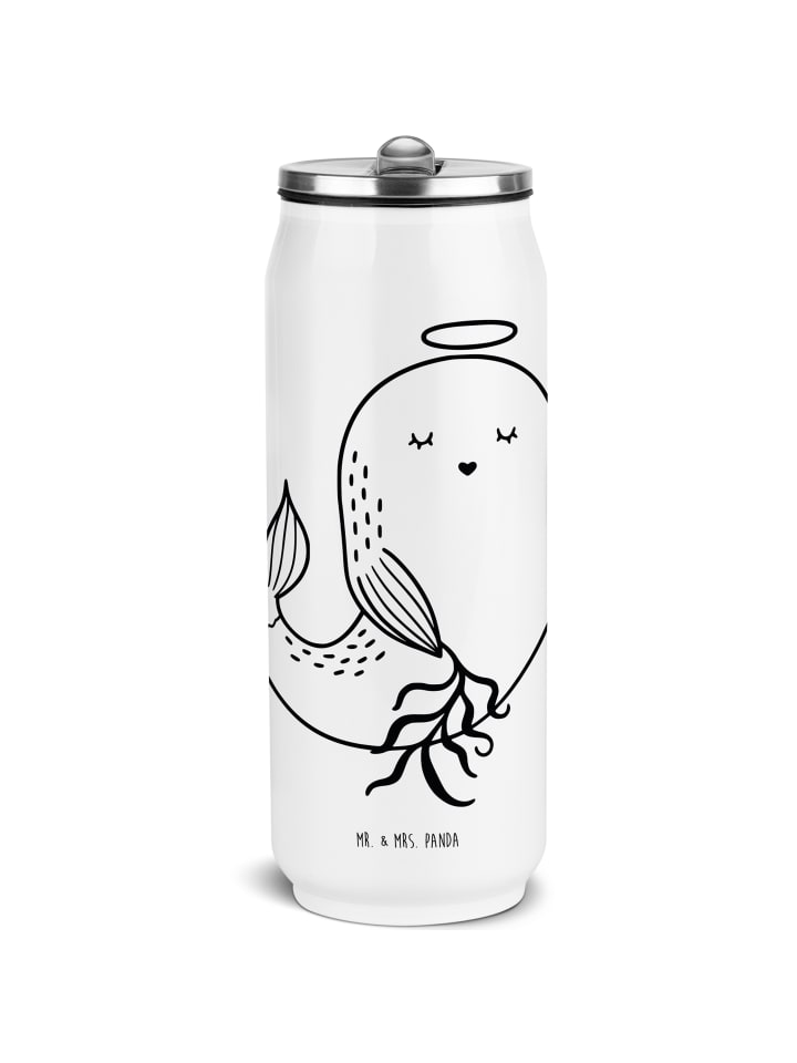

Mr. & Mrs. Panda Белая бутылка для напитков, символизирующая знак зодиака Дева, без надписи
