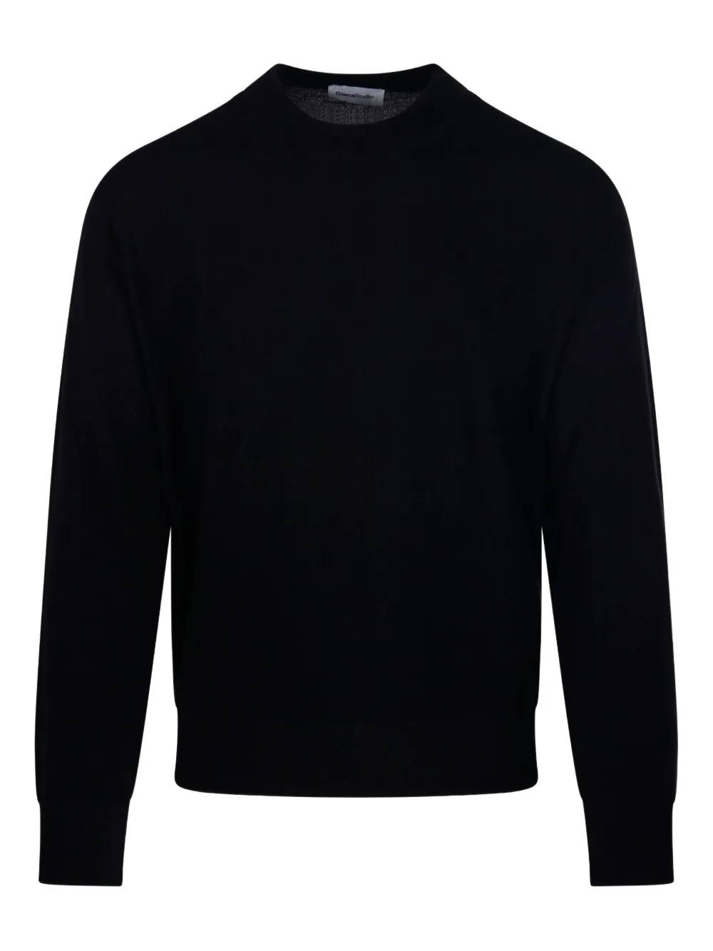 

Джемпер с круглым вырезом и длинными рукавами Diana Studio, черный