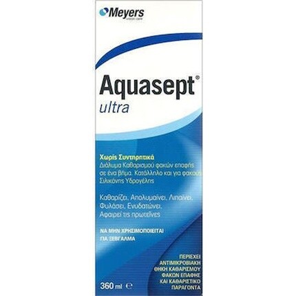 

Раствор для контактных линз Aquasept Ultra 360 мл Amvis