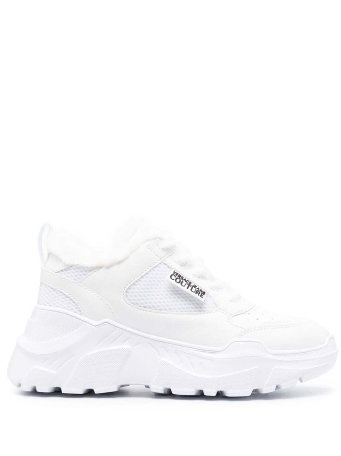 Versace Jeans Couture кроссовки Speedtrack с меховой подкладкой, белый