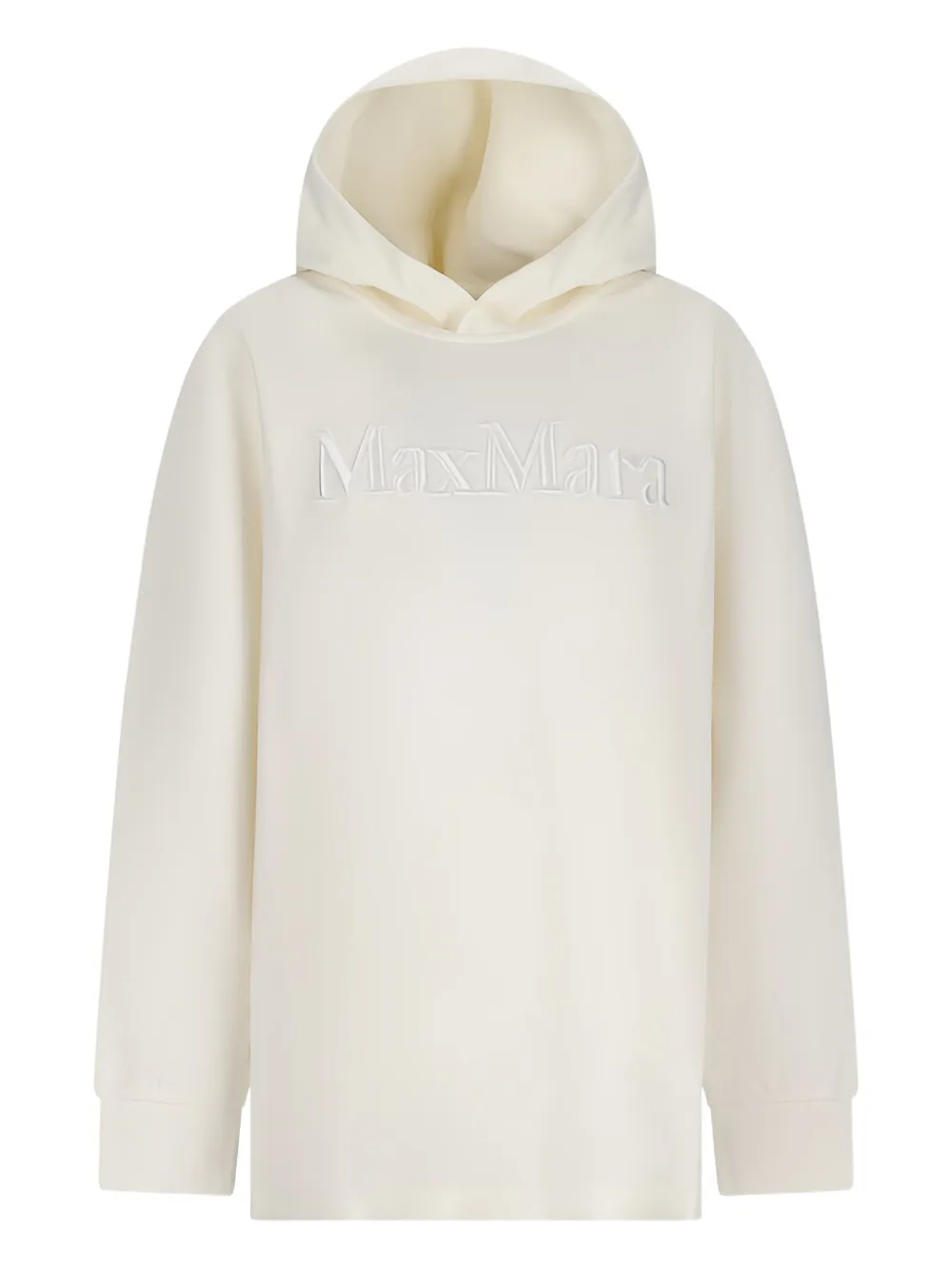 

Худи с вышитым логотипом 'S Max Mara, белый