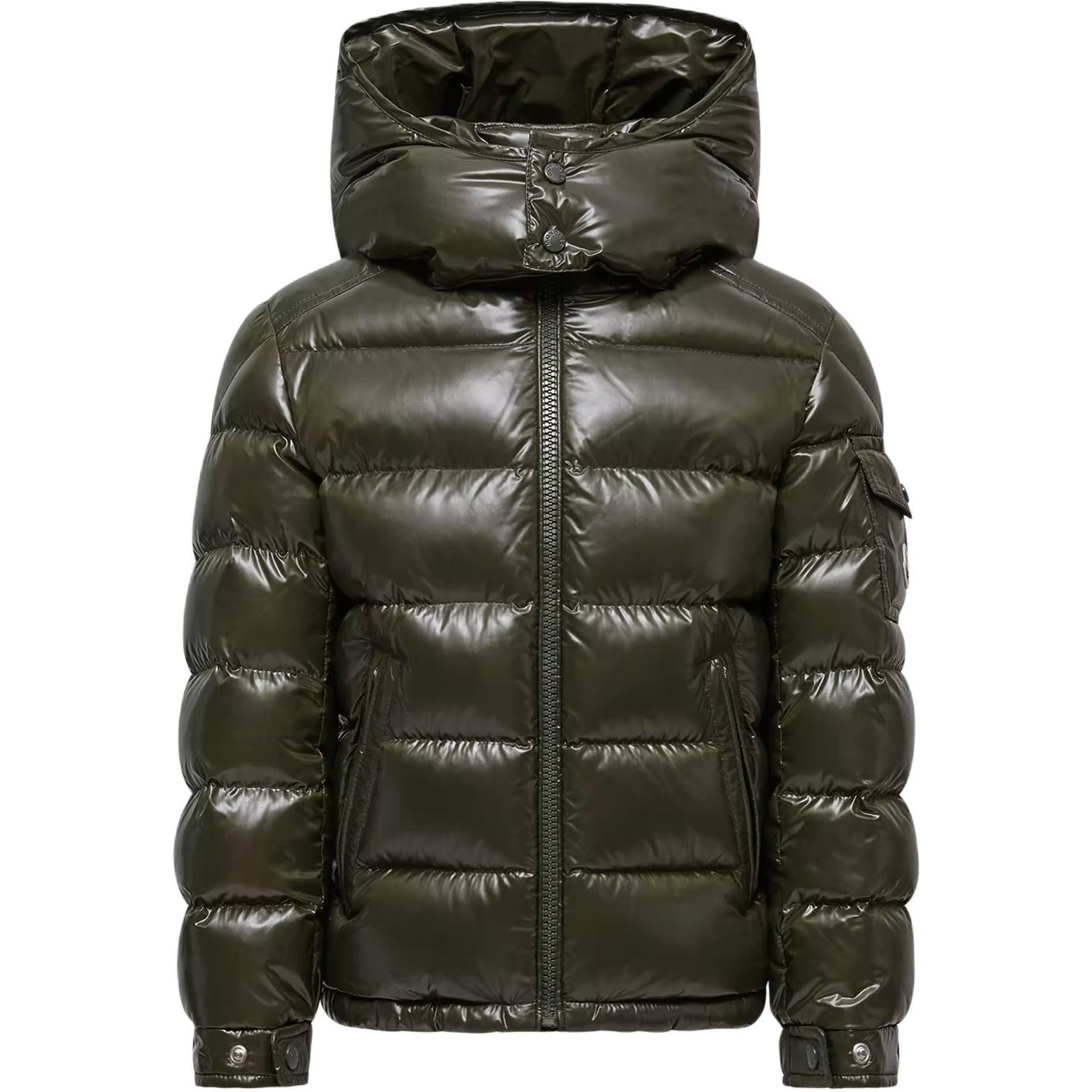 

Пуховик Maya Series Infant And Toddler Moncler, оливковый зеленый
