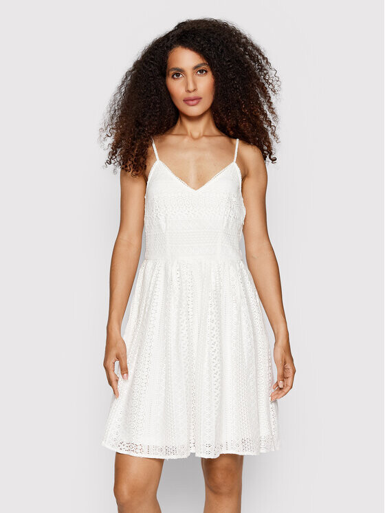 

Летнее платье стандартного кроя Vero Moda, белый