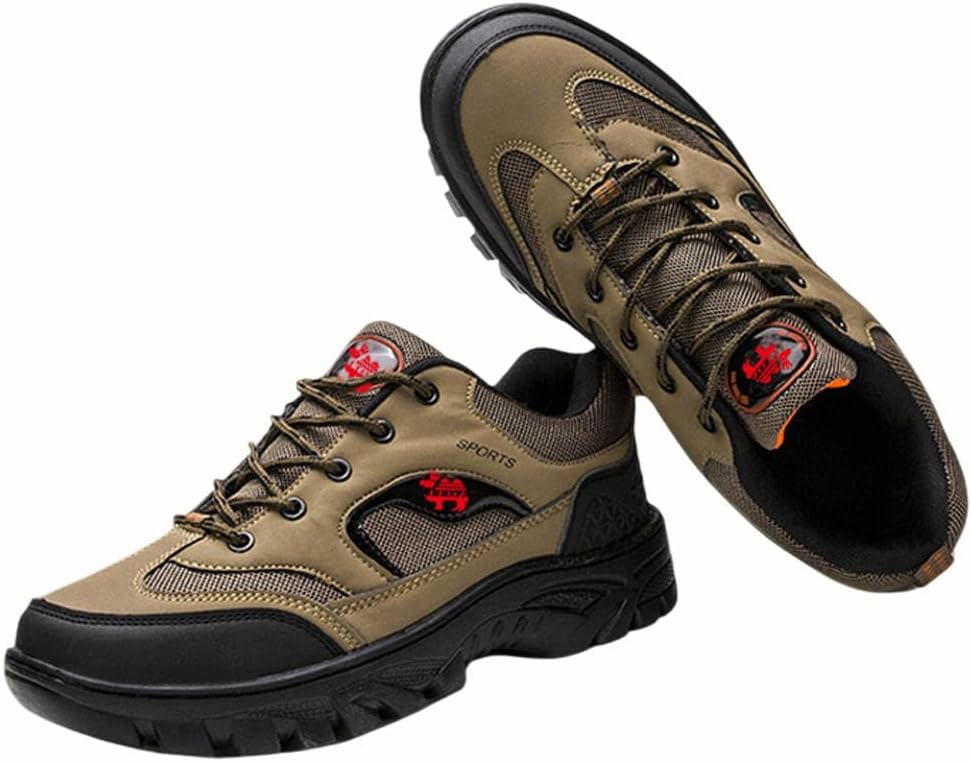 

Мужские кроссовки с защитным носком из стали, композитный носок, неразрушаемая защитная обувь, противоскользящая обувь Generic, коричневый