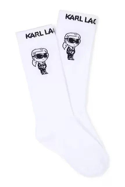 Носки детские хлопковые Karl Lagerfeld, белый