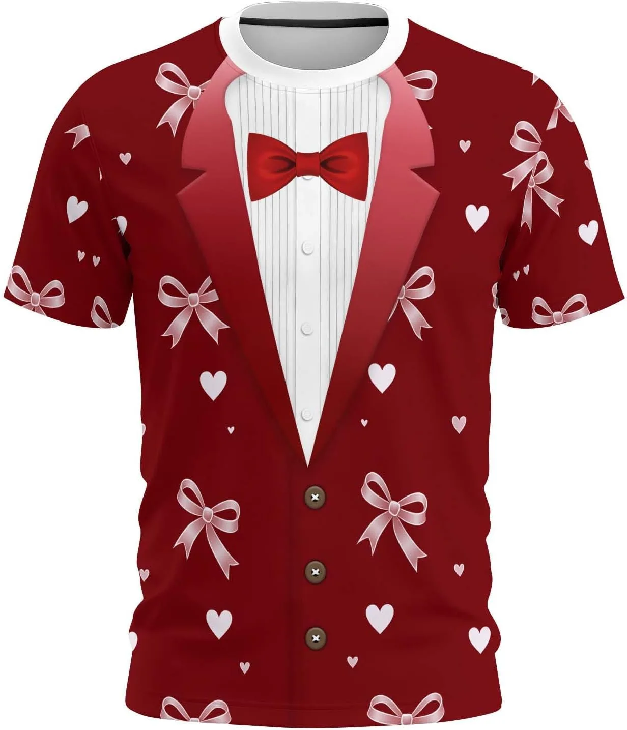 

Футболка Unisex Tuxedo с коротким рукавом