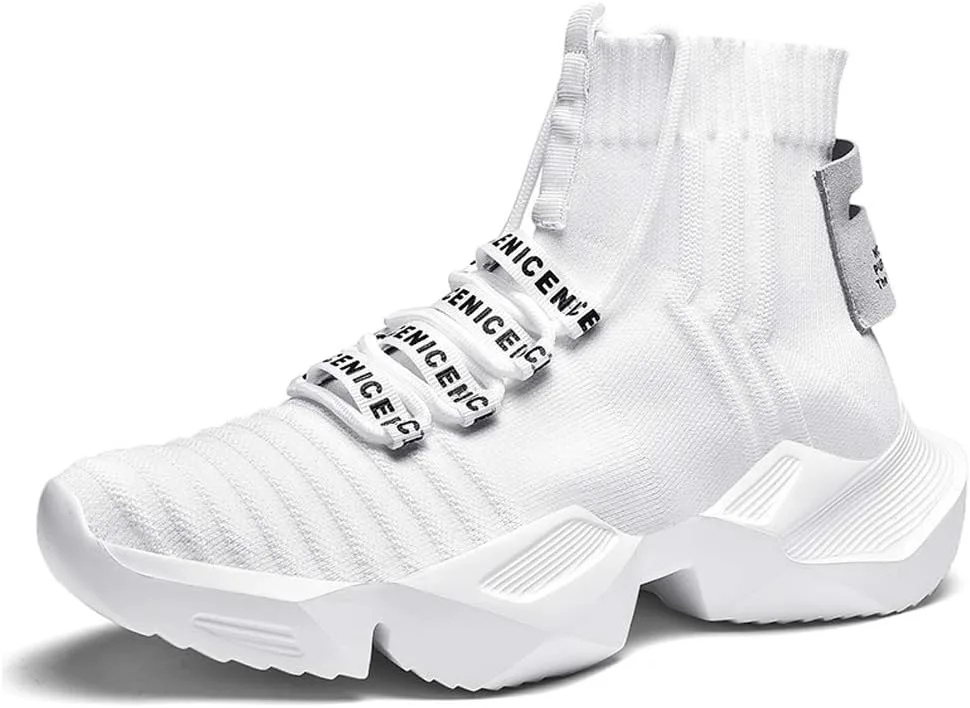 

Мужские кроссовки YOHI для бега, высокие кеды, стильные теннисные и прогулочные обувь, повседневные спортивные кроссовки для тренажерного зала