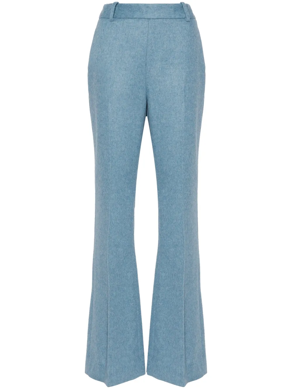 

Шерстяные брюки bootcut Fresh Ermanno Scervino, синий