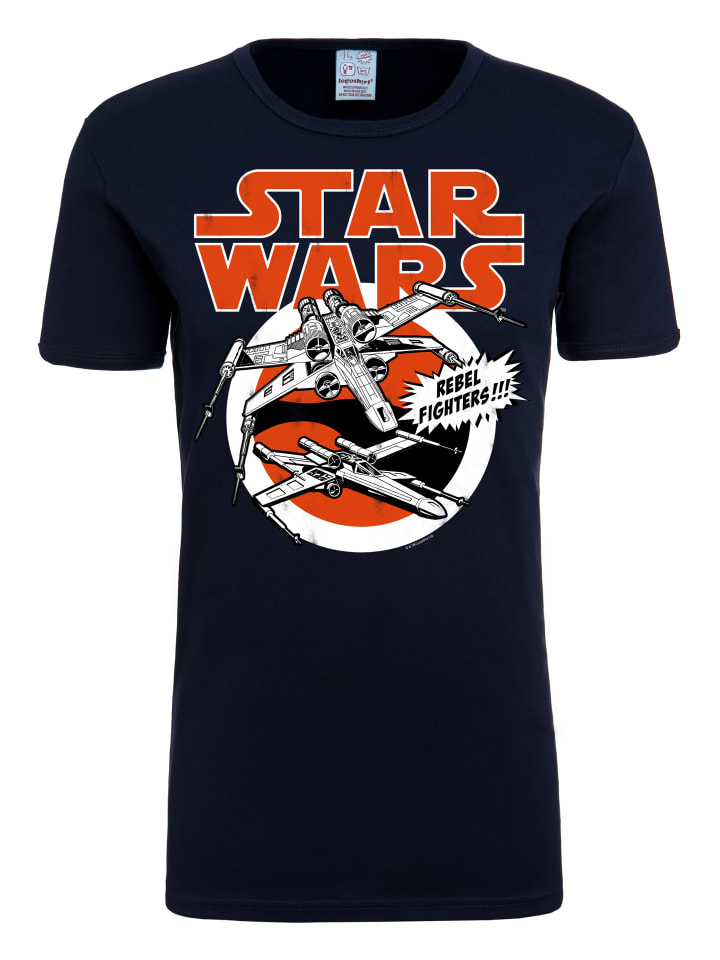 

Футболка Logoshirt, темно-синий