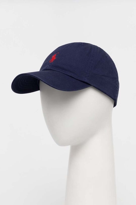 

Хлопковая бейсболка Polo Ralph Lauren, темно-синий