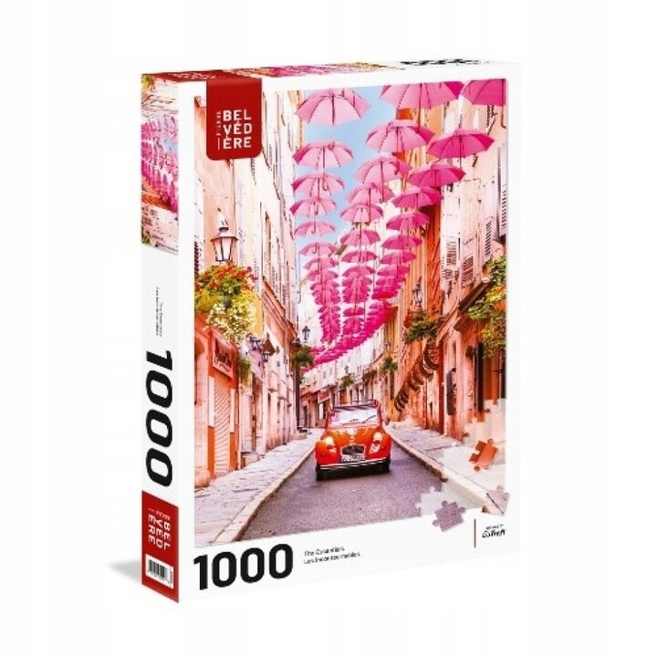 

Пазл Trefl Belvedere 1000 деталей Розовые Зонтики