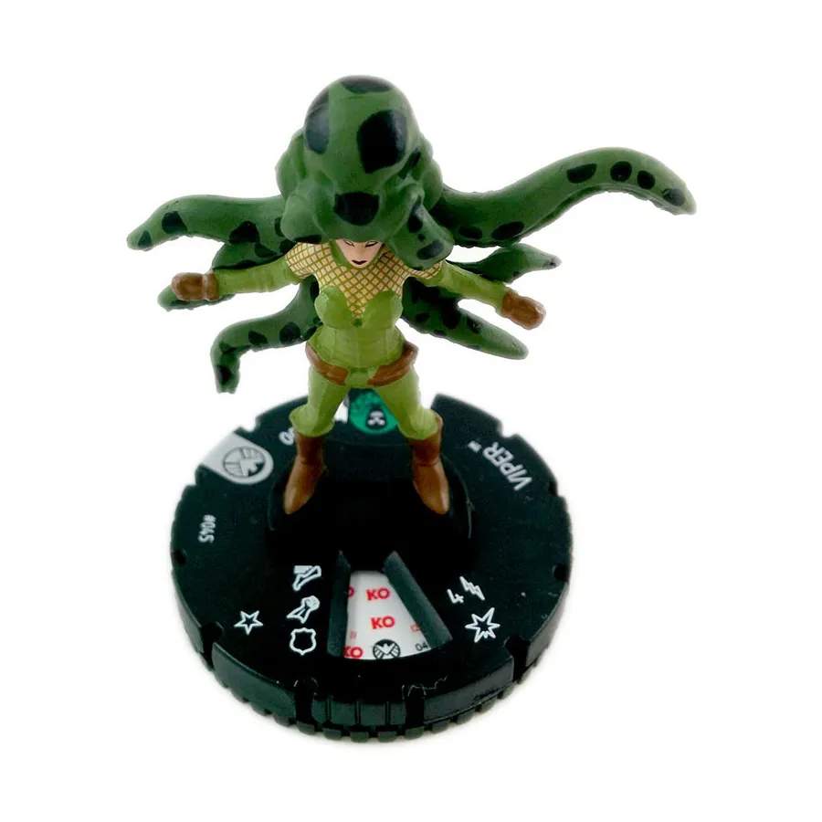 

Гадюка (клавиша R), Marvel HeroClix - Nick Fury, Agent of S.H.I.E.L.D. - Singles