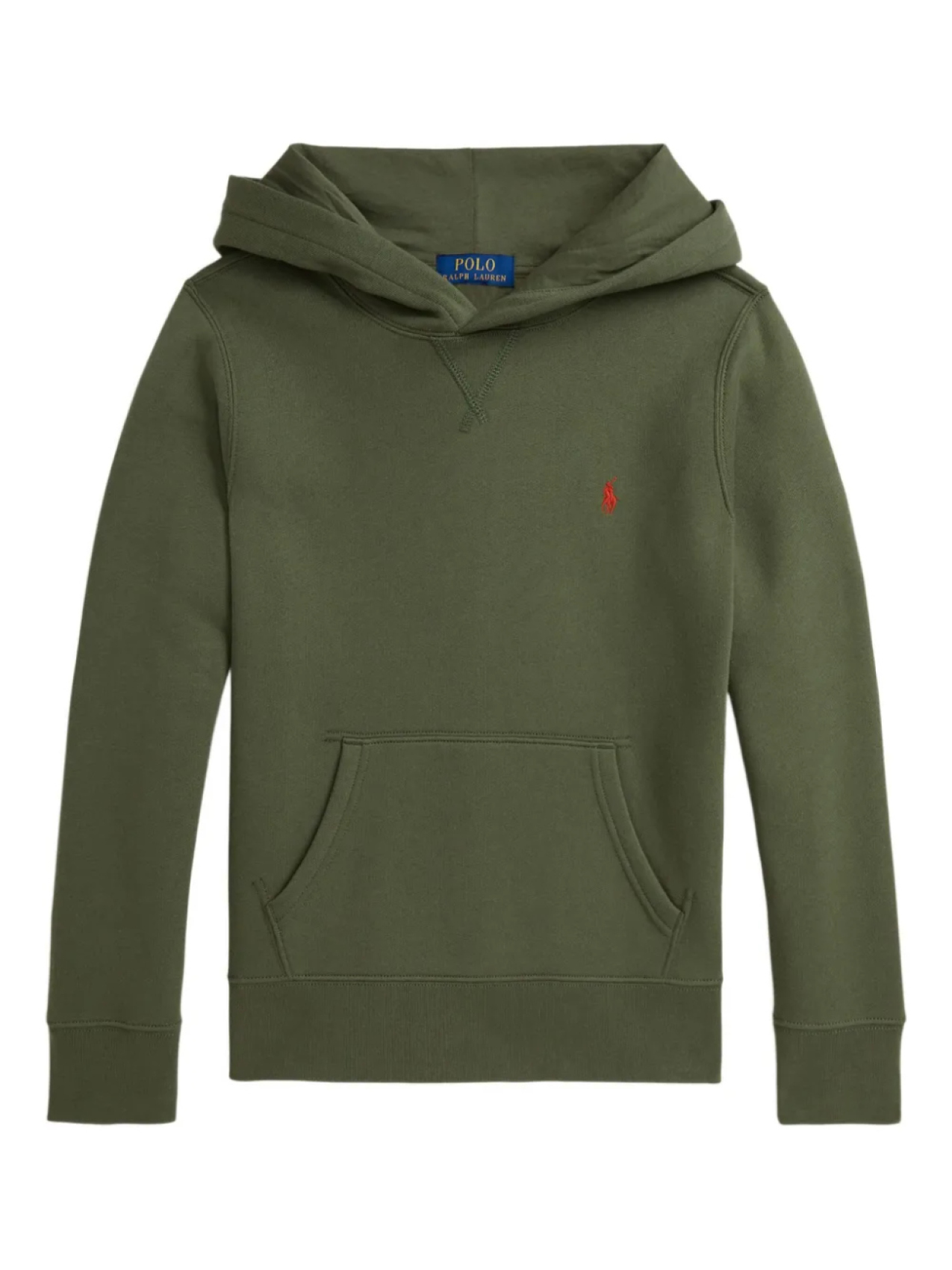 

POLO RALPH LAUREN KIDS худи с вышивкой Polo Pony, зеленый