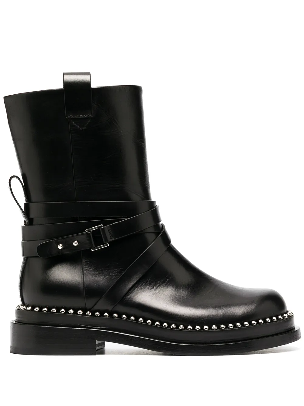 Ботинки с заклепками Ermanno Scervino, черный
