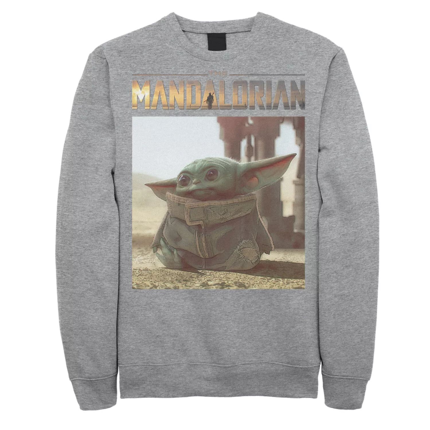 

Мужской свитшот с логотипом Star Wars The Mandalorian The Child Portrait