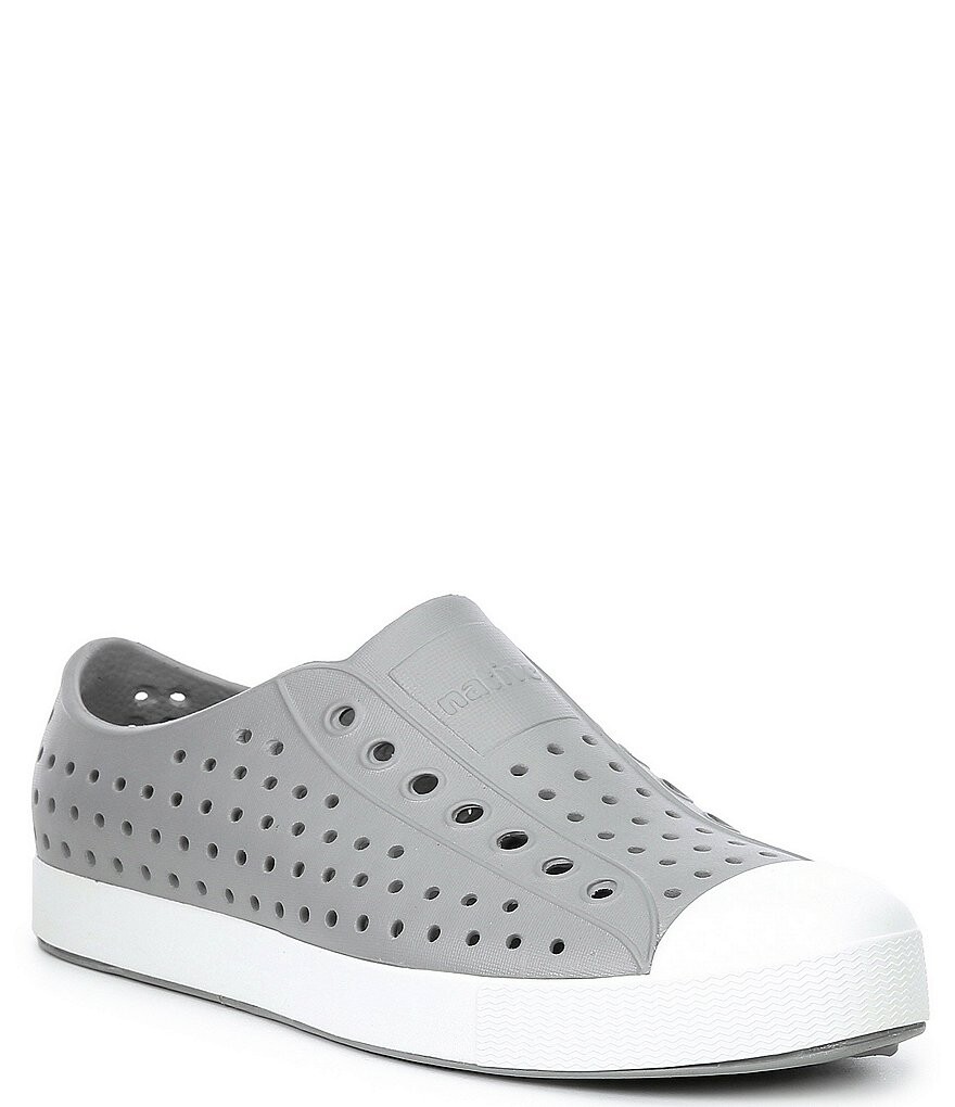 

Детские перфорированные слипоны Native Shoes Jefferson (для малышей), серый
