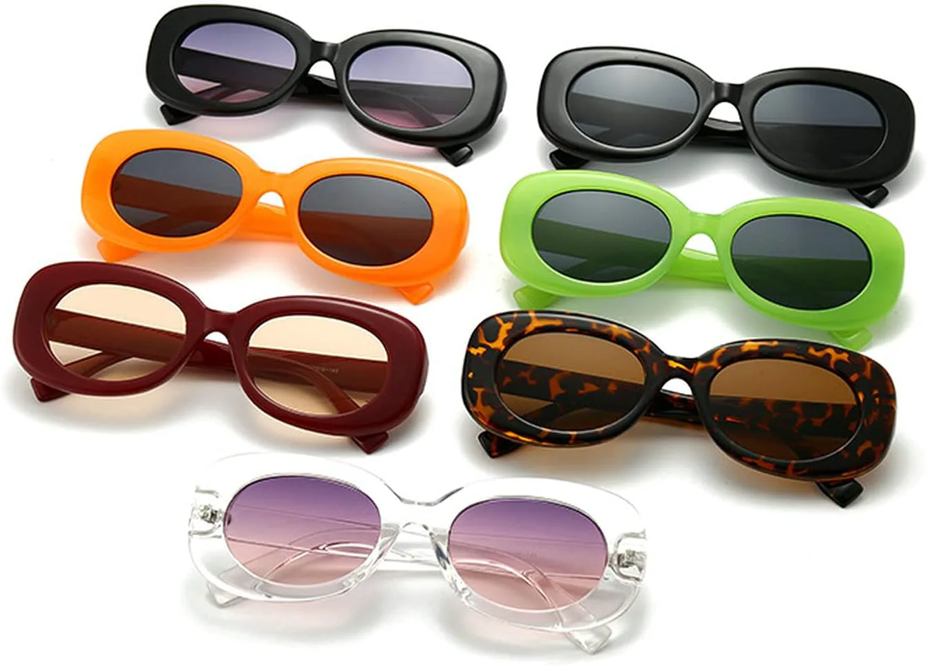 

COTIA Модные ретро-солнцезащитные очки в квадратной оправе, узкой овальной формы, для женщин, классический винтаж, панк, для мужчин, солнцезащитные очки UV400, Red