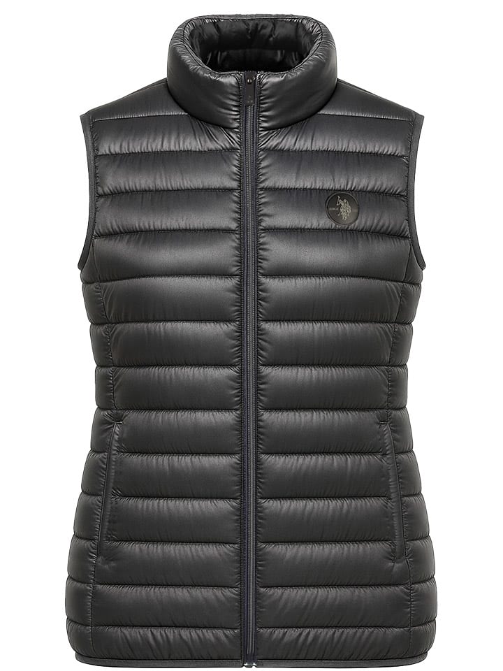 

U.S. Polo Assn. Стеганый жилет антрацитового цвета