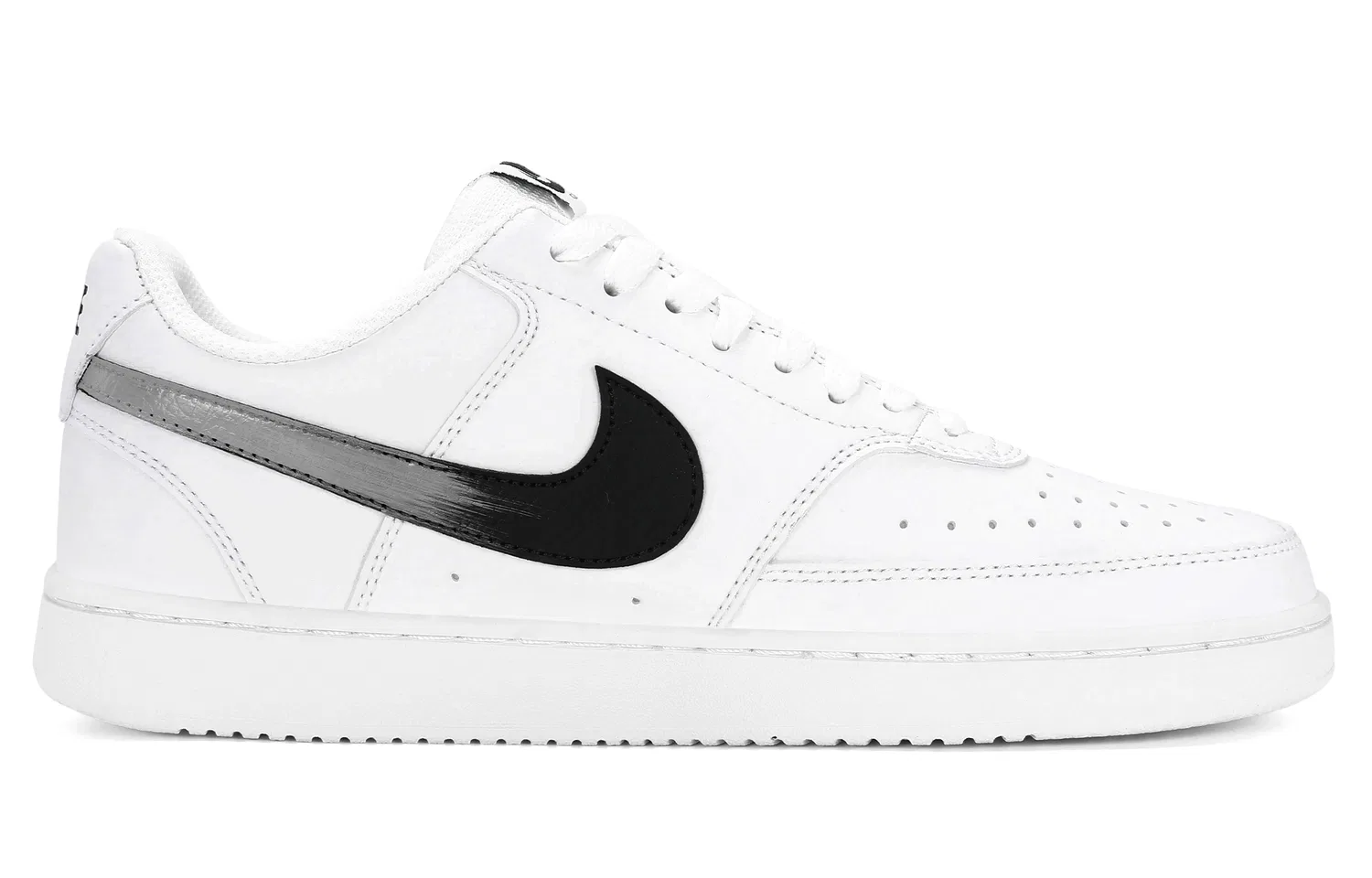 Кроссовки кеды Nike Court Vision 1 Black White — фото 3