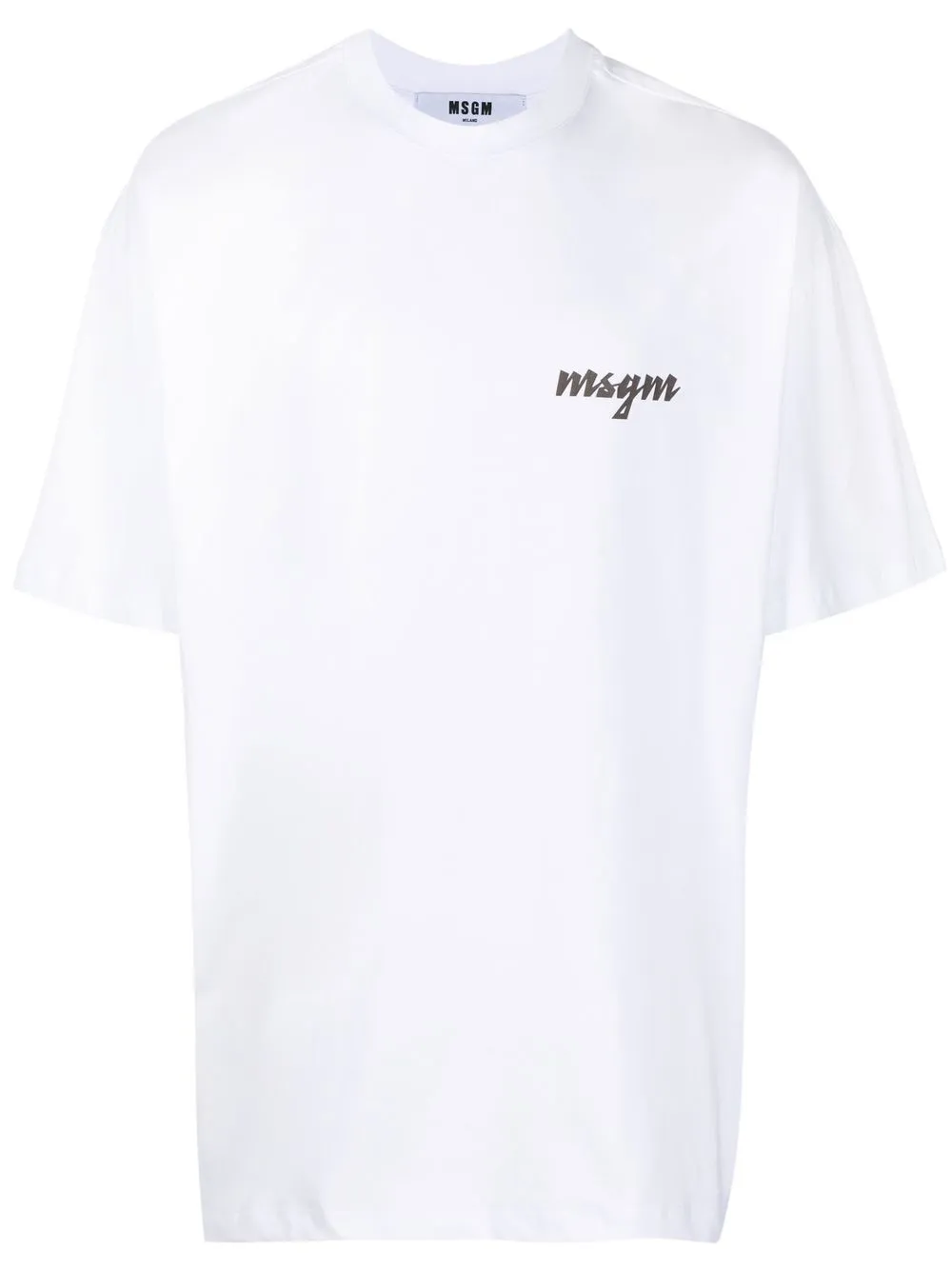

Футболка с логотипом MSGM, белый