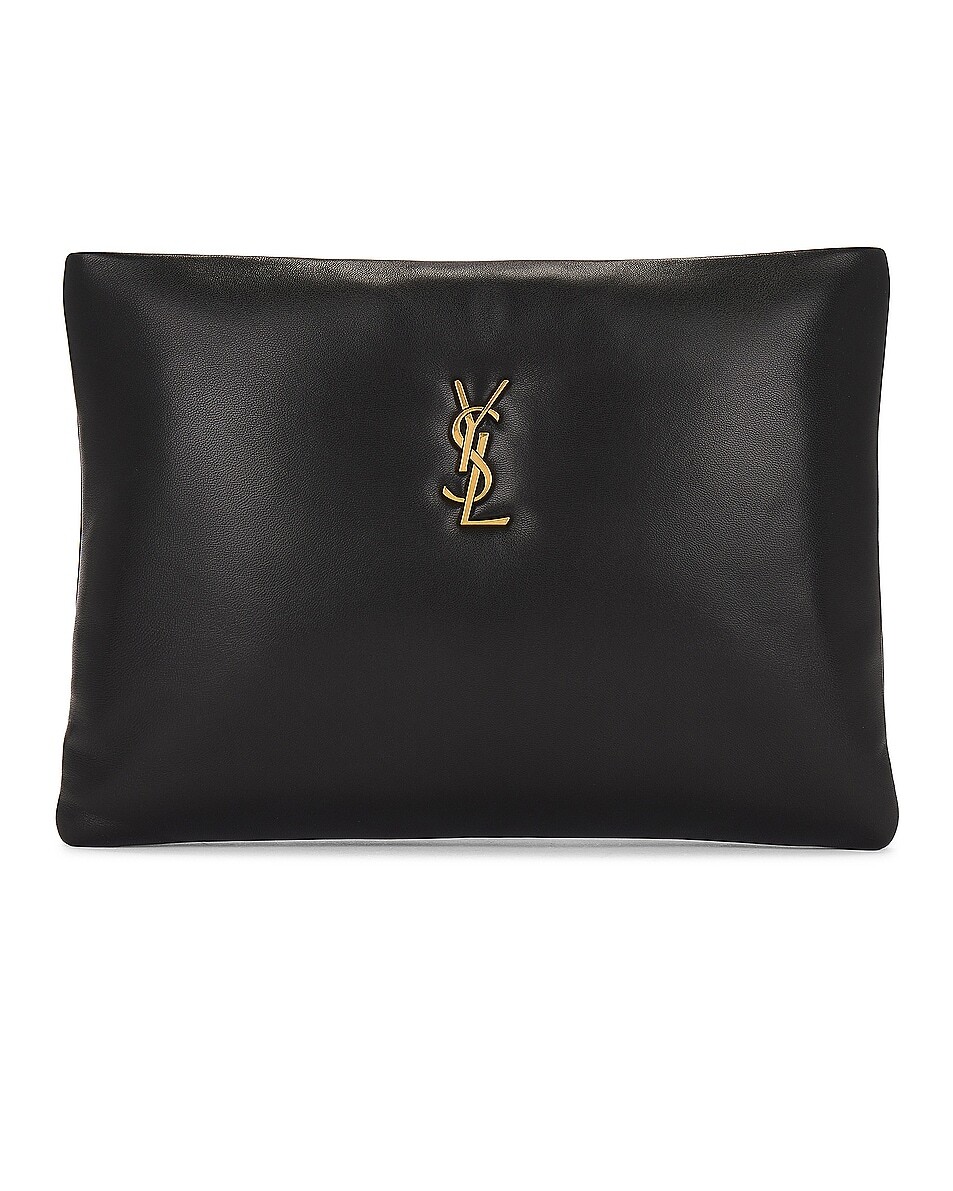 

Большая сумка Calypso на молнии Saint Laurent, цвет Noir