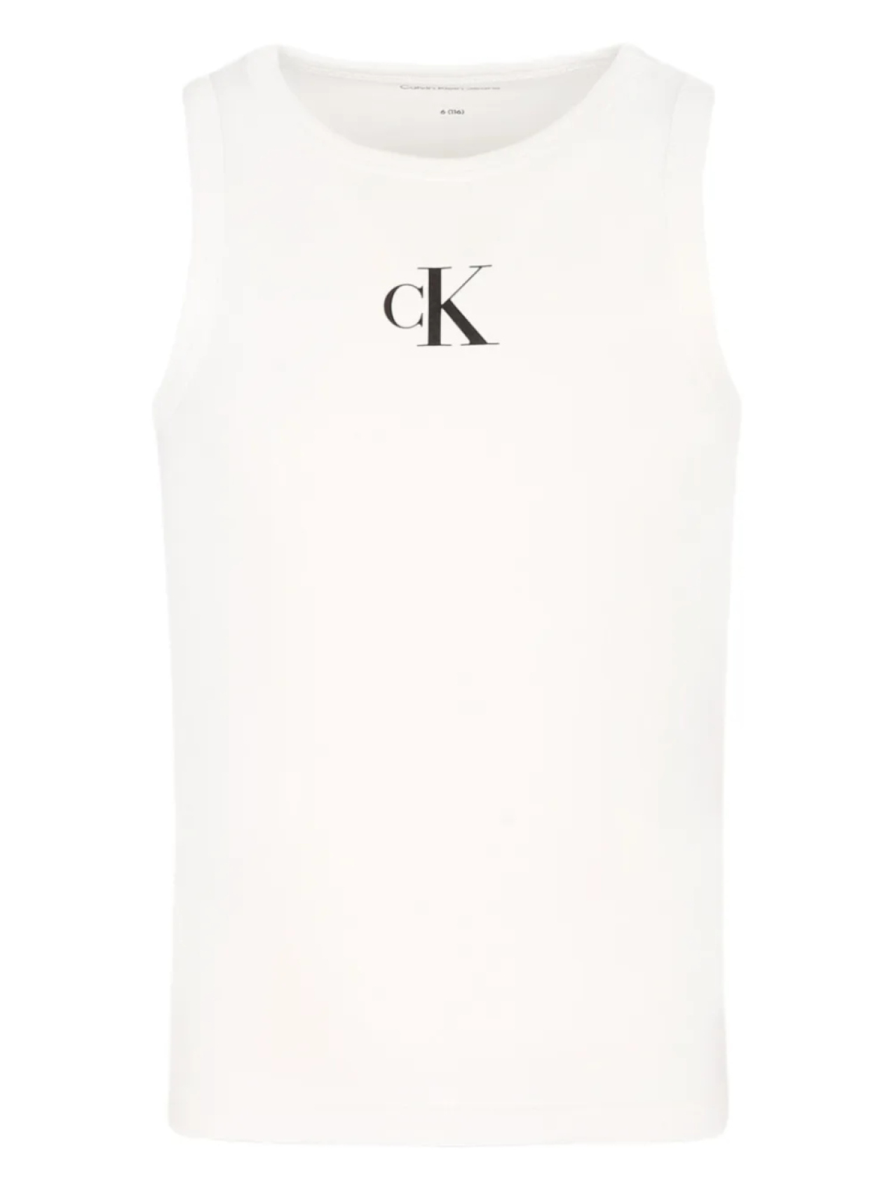 

Майка с логотипом Calvin Klein Kids, белый