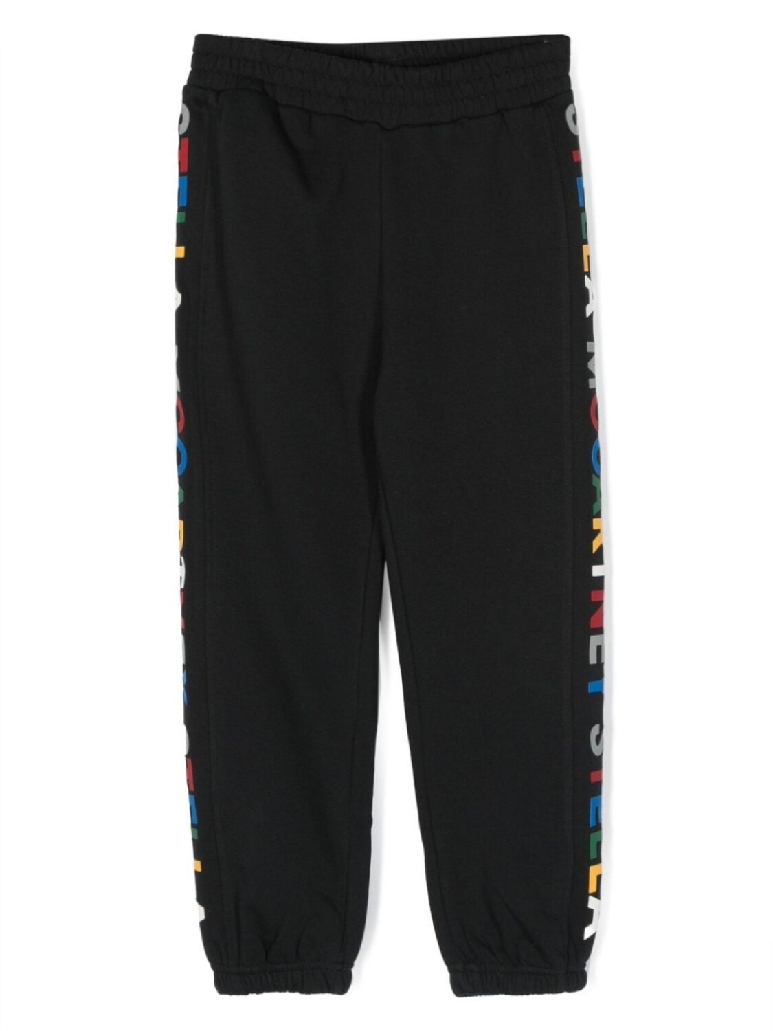 

Stella McCartney Kids спортивные брюки с логотипом, черный